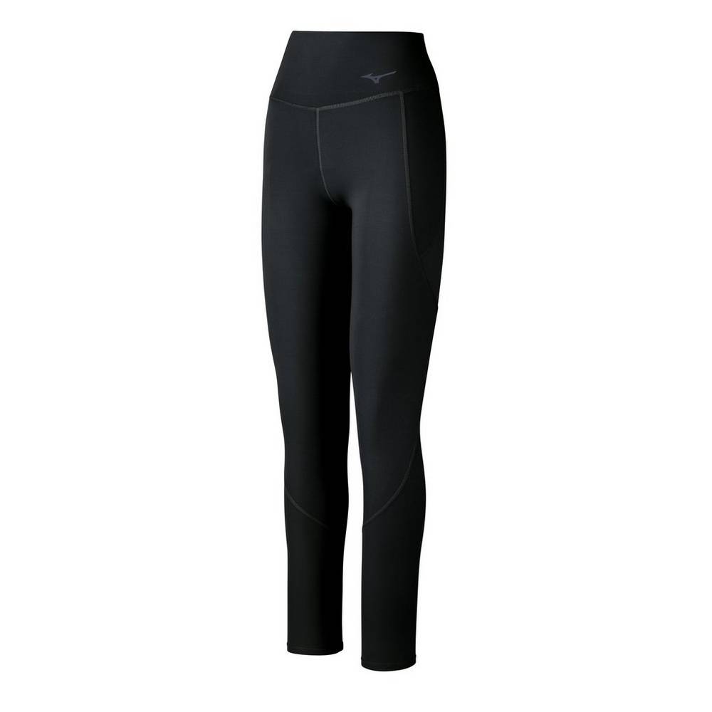 Mizuno Women's Full Length Instinct Tights Black (530108-OBN)